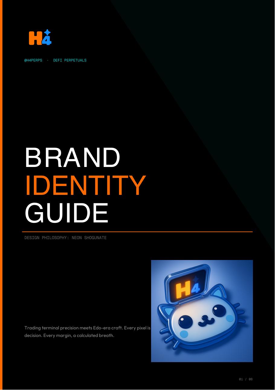 H4 brand identity guide — 1