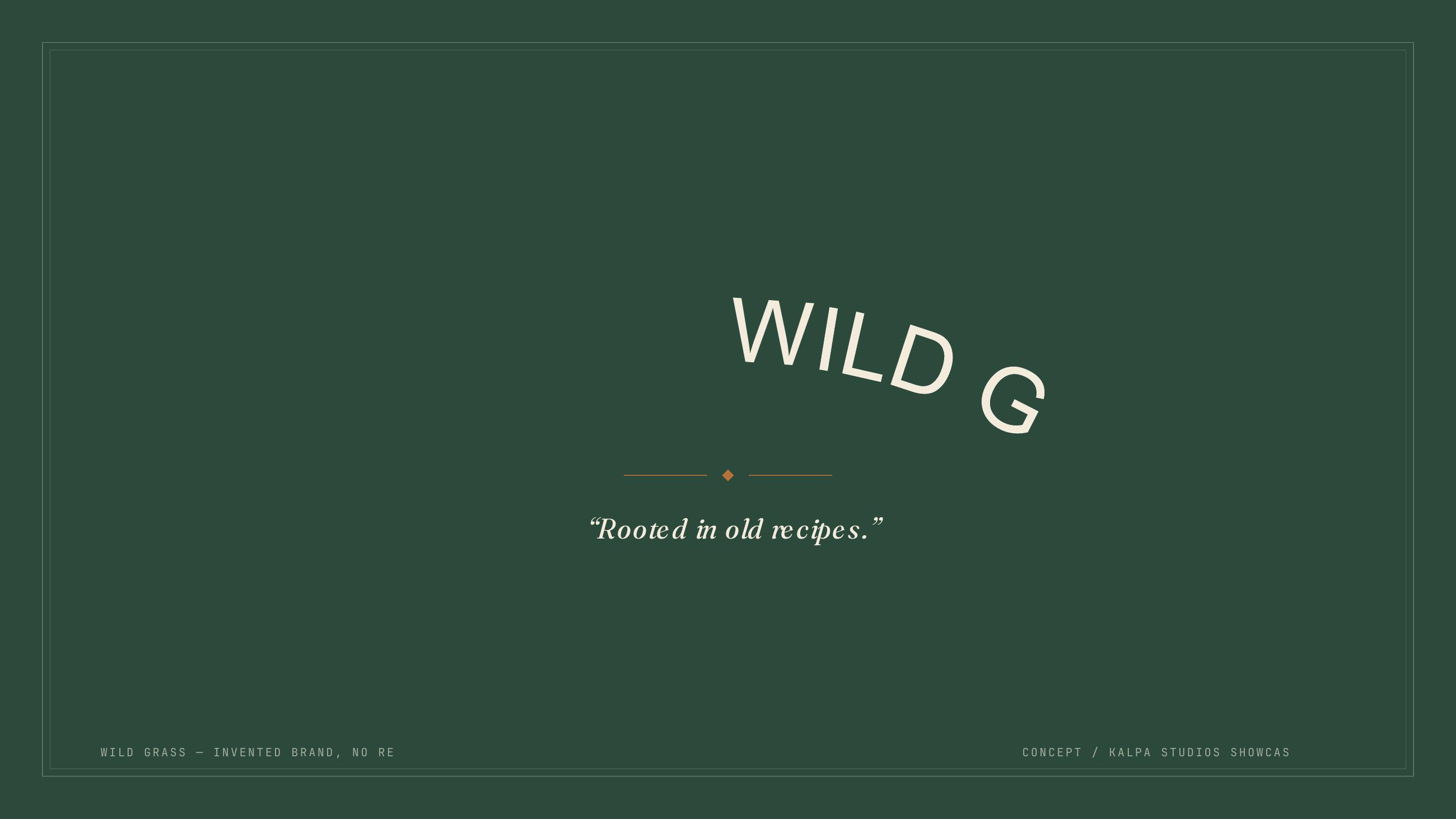 Wild Grass identity — 8